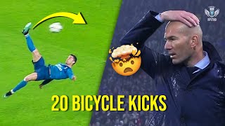 Cristiano Ronaldo all 20 Career Incredible Sensational Crazy Bicycle Kicks Show HD [upl. by Kohcztiy745]