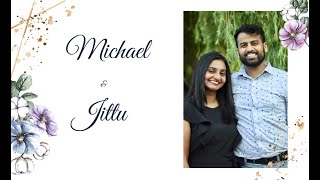 💕Michael amp Jittu💕 Wedding Live Streaming [upl. by Ennasus]