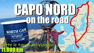 CAPO NORD ON THE ROAD 11000 km🚙 attraverso lEuropa in auto  tutte le tappe budget e consigli 🌐 [upl. by Kirby]