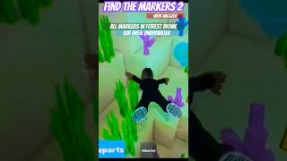 How to Find ALL MARKERS in FOREST BIOME UNDERWATER in Find The Markers 2 roblox findthemarkers2 [upl. by Ajam]