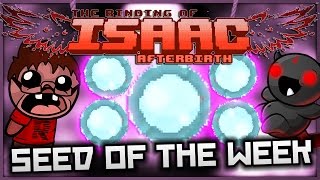 The Binding of Isaac Afterbirth  Seed of the Week INFINITE GOLDEN FIRE MAGNETS [upl. by Dovev763]