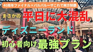 【ディズニーランド】早朝に案内終了。閑散期終了のパーク 初心者必見の最強プランをご紹介！ [upl. by Lurlene165]