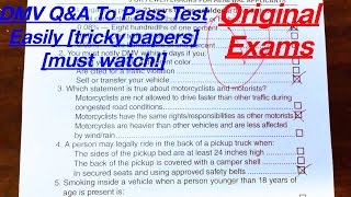 2022 DMV WRITTEN TEST CALIFORNIA how to get Permit [upl. by Hbaruas620]