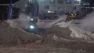 Snocross Round 13 Pro Lite Highlights  Elk River MN [upl. by Aminta271]