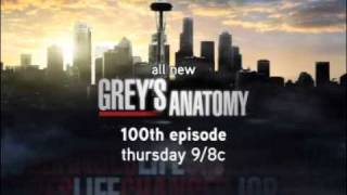 Grey s Anatomy 5x22 The 100th Episode Promo [upl. by Nirrat191]