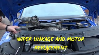 How To Replace A Windscreen Wiper Motor And Linkage [upl. by Anerrol]