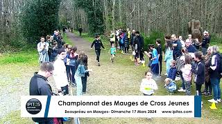 03  Ecoles dAthlé Filles 20162017  Chp des Mauges de Cross Jeunes [upl. by Ylera]