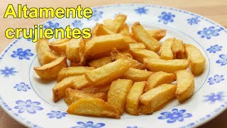 Las patatas fritas más crujientes DEL MUNDO  Especial 500000 suscriptores [upl. by Justine721]