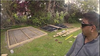 Keter Garden Shed Construction Time Lapse Part 1 Base Construction [upl. by Leunad773]