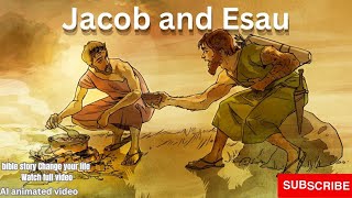 Jacob and Esau  Old Testament bible StoriesAI animations [upl. by Penoyer]