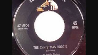 The Davis Sisters The Christmas Boogiewmv [upl. by Undis813]