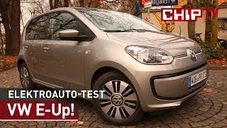 VW EUp  ElektroautoTest deutsch  CHIP [upl. by Nyleuqaj]