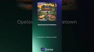 Opelousas My Hometown  Arthur Intelligence Official Audio Donna App Ai [upl. by Esirehc]