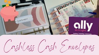 BUDGET WITH ME CASHLESS CASH ENVELOPE STUFFING  SINKING FUNDS [upl. by Debby770]