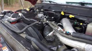 How to Ford 67 Powerstoke EGR Unplug Locations [upl. by Dniren]