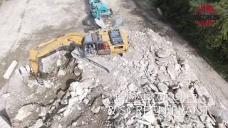 Powerscreen Illinois Midwest Crushing amp Screening Trakpactor 320SR [upl. by Dacy]