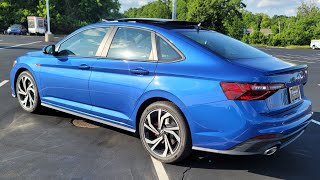 2022 VW Jetta 20T GLI Autobahn in Rising Blue Metallic [upl. by Ramhaj409]