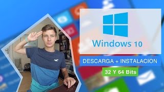 Descargar e Instalar Windows 10  32 y 64 Bits  Original amp Tutorial en Español [upl. by Anemij]