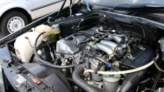 Mercedes 190D diesel neuwagen engine running KlasykaGatunkupl [upl. by Gaddi]