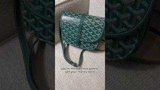 LUXURY unboxing of a GOYARD BELVEDERE ☘️ luxe goyard unboxing [upl. by Tnarg]