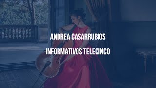 ANDREA CASARRUBIOS  Informativos Telecinco [upl. by Malo]