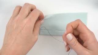 How to Sew a Blind Hem by Hand  EASY [upl. by Miahc]