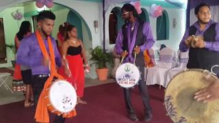 Phoenix Boyz Tassa Drummers  Cunupia Wedding [upl. by Tearle]