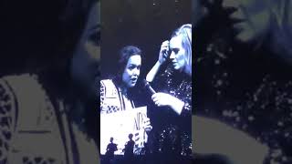 ADELE CALLS UP ON STAGE ZULEMA ARROYO FARLEY SARCOMA PATIENT [upl. by Dempstor]