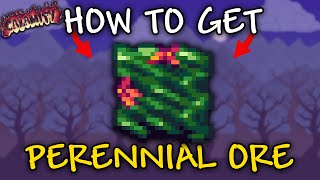 How to Get PERENNIAL ORE in Terraria Calamity Mod  PERENNIAL ORE how to get [upl. by Adao]