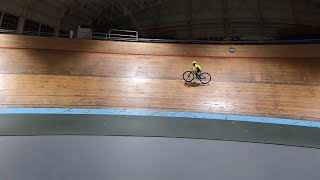 Calshot Velodrome My First Indoor Ride [upl. by Harshman123]