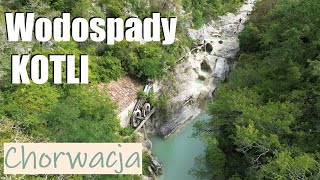 Wodospady KOTLI  wschodnia Istria  Chorwacja  atrakcja turystyczna na sprzedaż [upl. by Eldorado]