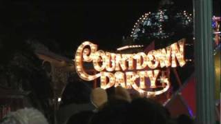 TDL カウントダウンパーティー2010 13 countdownparade TDR disney [upl. by Akeemaj]