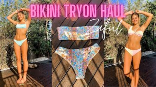 👙 Bikini Tryon Haul 2022 🌴 ZAFUL  8th Bday Bikini Haul [upl. by Ingar]