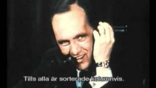 IBM Comedy 1970 Bob Newhart  A Call From Herman Hollerith [upl. by Lytton]