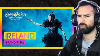 Vocal Coach Reacts to SATANISM Bambie Thug Doomsday Blue LIVE Ireland Grand Final Eurovision 2024 [upl. by Keven]