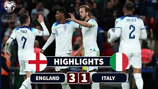 England vs Italy  Highlights  Euro 2024 Qualifiers [upl. by Shepperd]