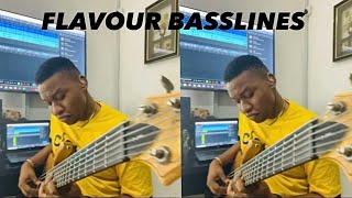 Lagos Bfingerz Bass Groove Baller by Flavor Bass Cover [upl. by Akyssej]