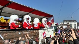 Basler Fasnacht 2014 Cortege am Montag [upl. by Yenwat548]