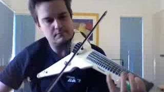 Distorted Electric Violin Improvisation [upl. by Meredithe949]