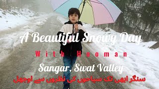 A Beautiful Snowy Day With Hooman Sangar Swat Valley [upl. by Acirehs]