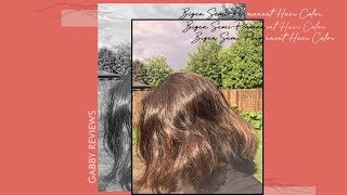 Bigen SemiPermanent Hair Color Review [upl. by Nikos583]