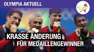 Weil Athleten ständig reinbeißen OlympiaMedaillen künftig aus Schokolade [upl. by Ellemrac]