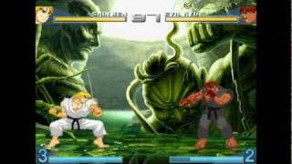 MUGEN Shin Ken Vs Evil Ryu [upl. by Wauters259]