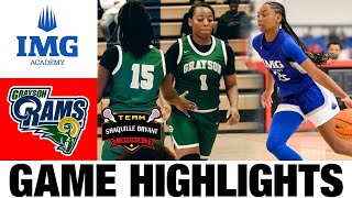 IMG Academy FL vs Grayson GA Highlights  2024 Girls High School Basketball  Semifinal [upl. by Trinee]