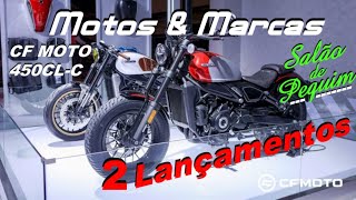 Novas imagens dos lançamentos da CF MOTO 450CLC a cruiser e a bobber [upl. by Hyatt251]