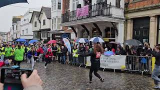 Pancake Race Guildford 2024 [upl. by Ahsenaj877]