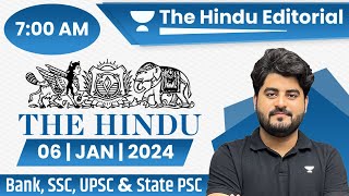 The Hindu Editorial Analysis  6th January 2024  Vishal Parihar [upl. by Engeddi]