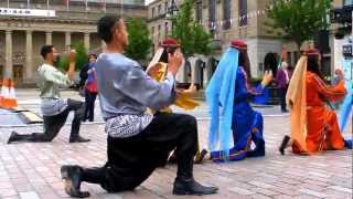 Dabke Dance Troupe from Lajee Centre Aida Bethlehem [upl. by Pudens893]