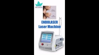 980nm 1470nm endolaser machine TRIANGEL LASEEV [upl. by Ellyn752]