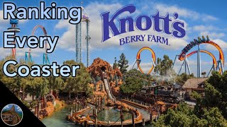 Ranking EVERY Roller Coaster at Knott’s Berry Farm 2024 [upl. by Itisahc]